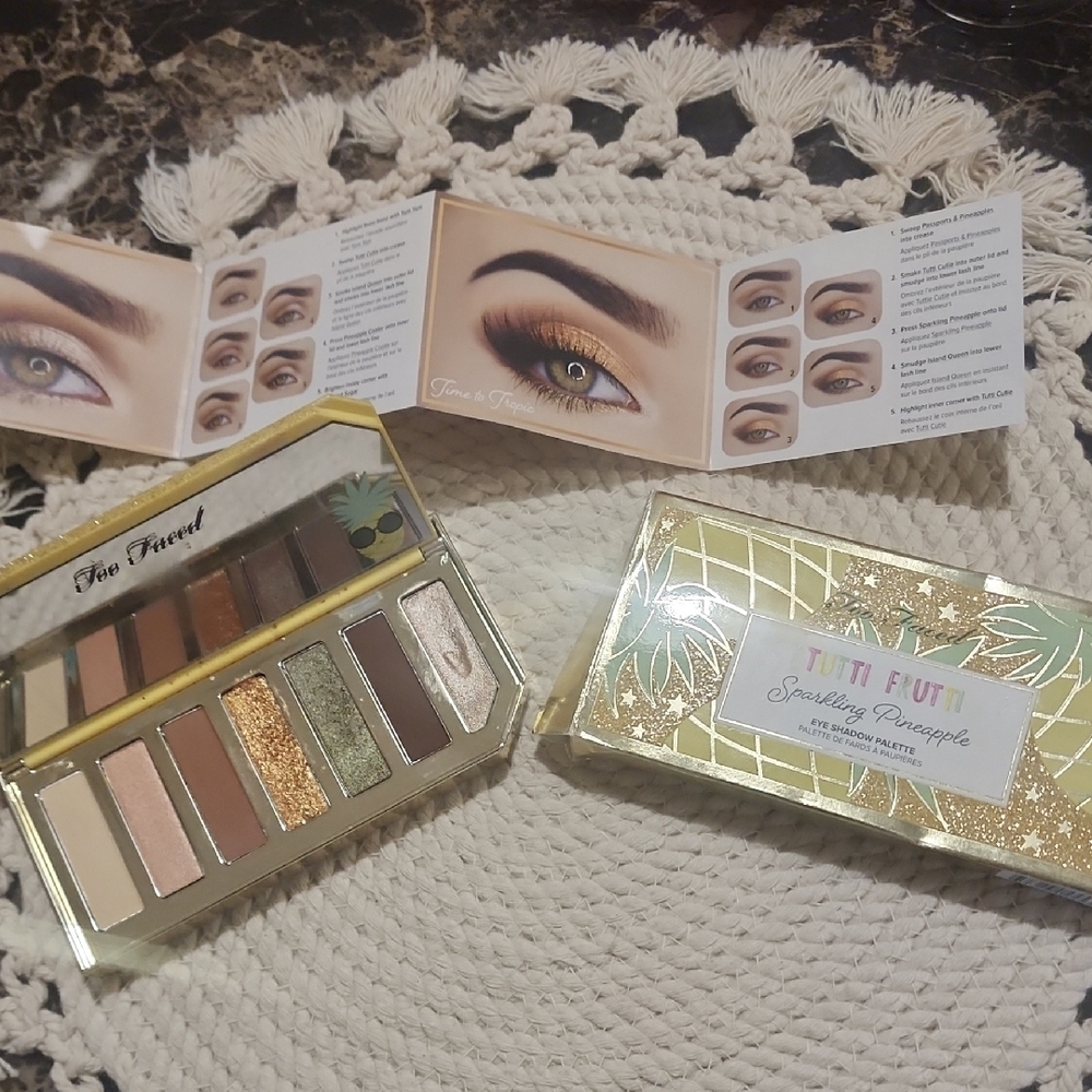 Too Faced Tutti Frutti Eyeshadow Palette with Gold and Brown Shades